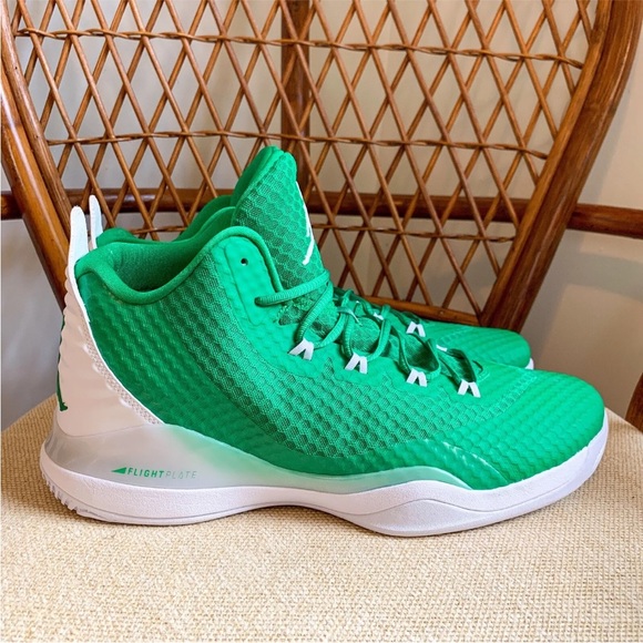 (Sample) Air Jordan Super Fly 3 PO (Sample) Celtic Green Shoes 15 - Picture 3 of 8